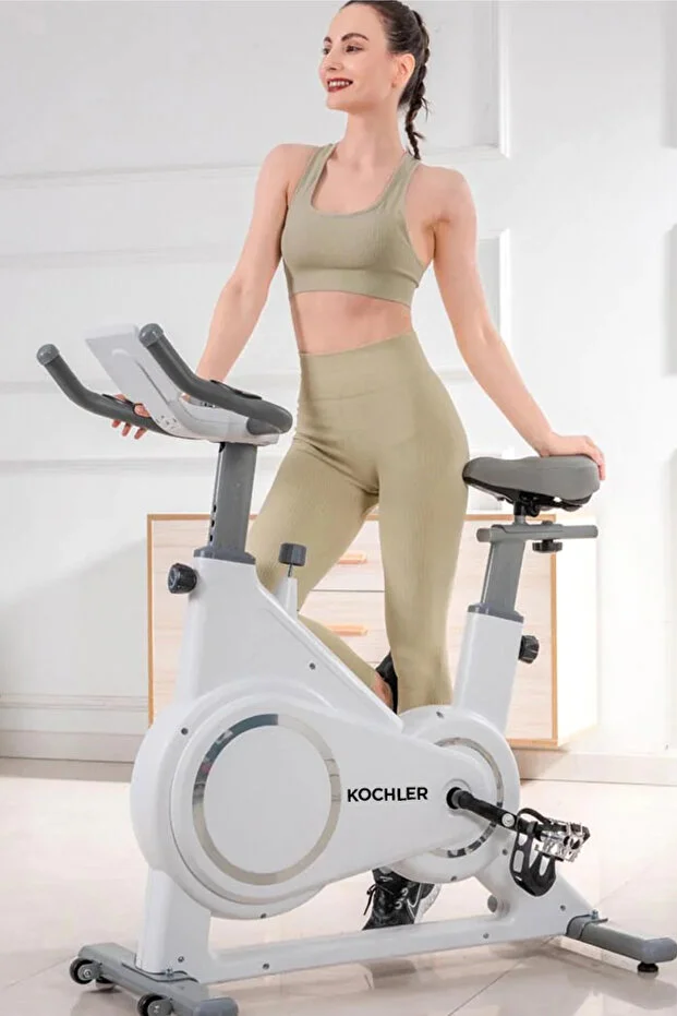 Dijital Manyetik Akıllı Egzersiz Bisikleti - Kondisyon Bisikleti - Nabız Ölçer Kondisyon Aleti